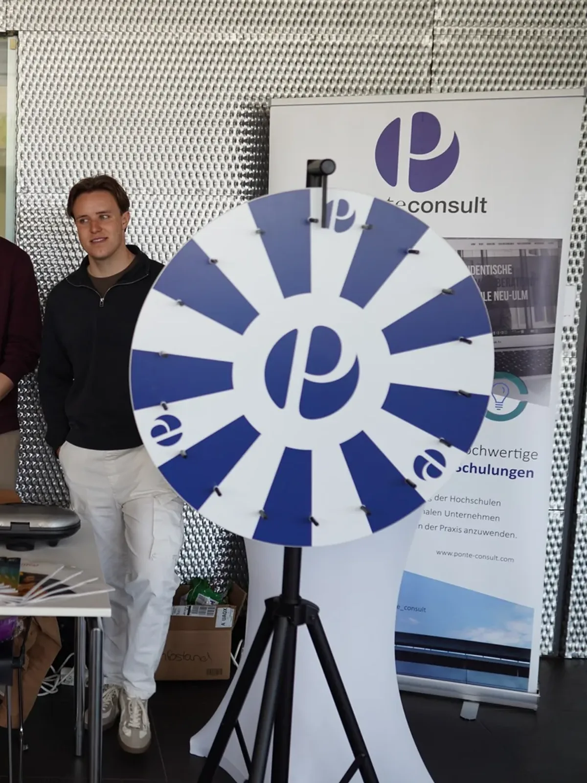 Ein interaktiver Stand am Engagement Day